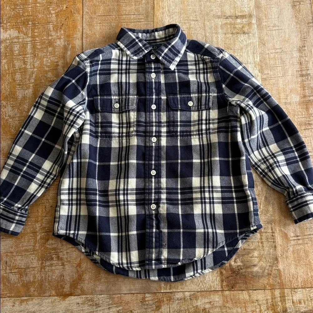 Ralph Lauren Boys Flannel Shirt size 5